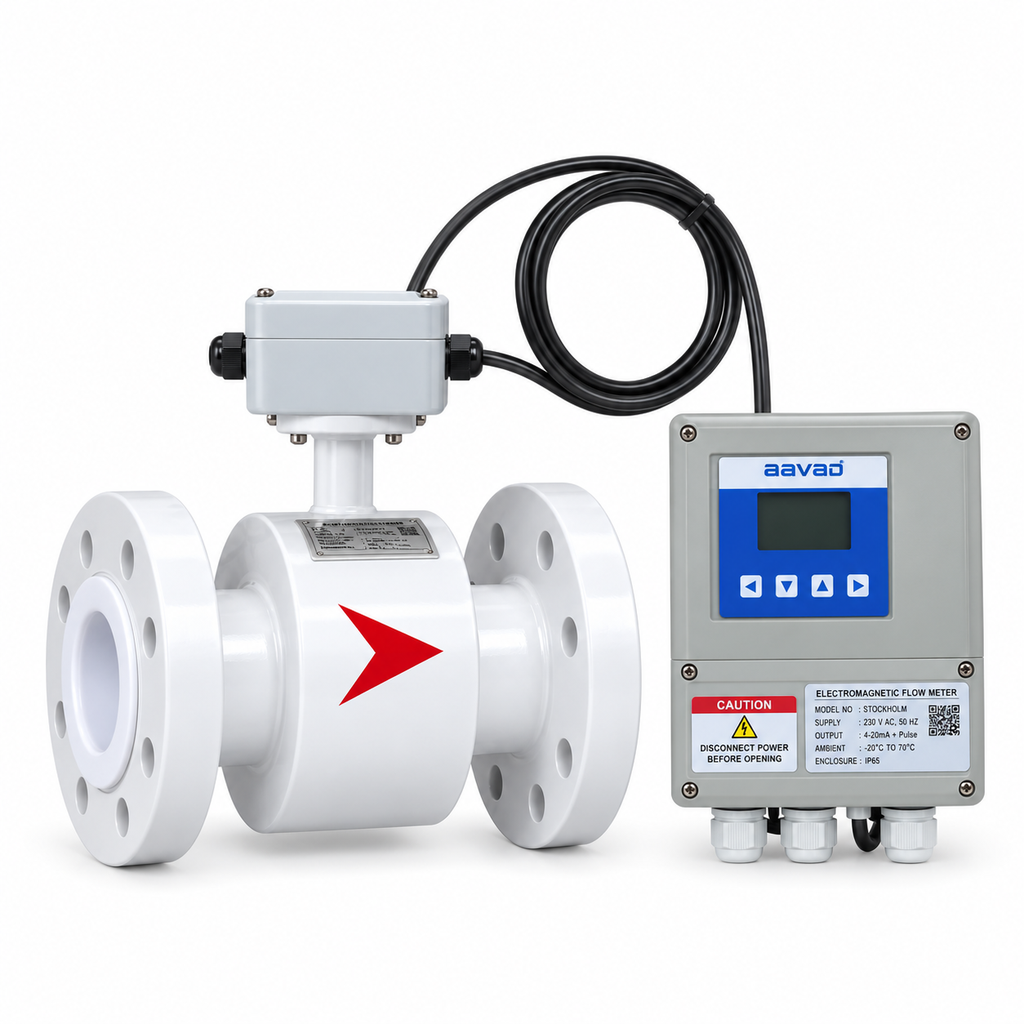 Teflon Lining Electromagnetic Flow Meter MS Body ( REMOTE-SERIES )