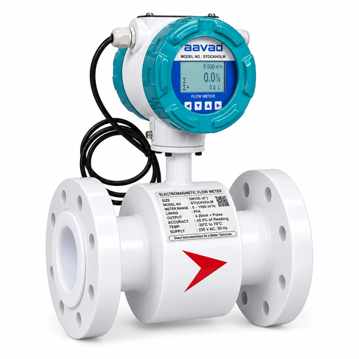 [AMAG-I-P-S6-MS-25I-] Teflon Lining Electromagnetic Flow Meter, MS Body ( INTIGRAL-SERIES )